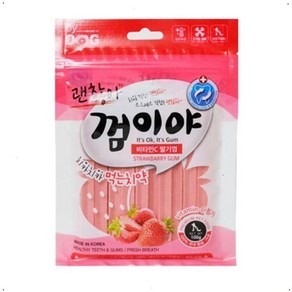 비타민C첨가 스트레스해소용 애견 덴탈껌 대형견양치, 100g, 1개