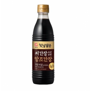 청정원 햇살담은 씨간장 양조간장 500ml 식품, 1개