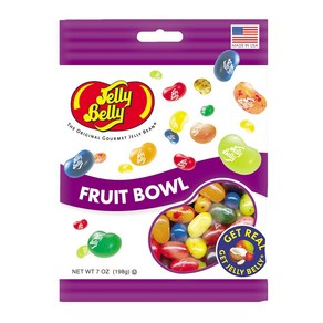 Jelly Belly Goumet Jelly Beans Fuit Bowl 7 Ounce 젤리 벨리 구르메 젤리 빈 과일 그릇 7온스, 1개, 198g