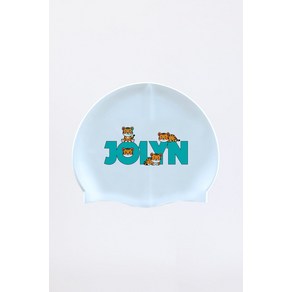 졸린 실리콘 수모 수영모자 티그레시토스 Jolyn Silicone Swim Cap - Tigecitos, 1SZ, 1개