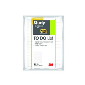 3M 스터디메이트 투두 리스트 657 102x74.5mm