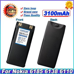 3100mAh BPS-2 BPS-2N 노키아 5165 5110 5125 6160 6185 6138 6110 6310I 6310 6210 5180 5170 5160 5150 5185, 1개