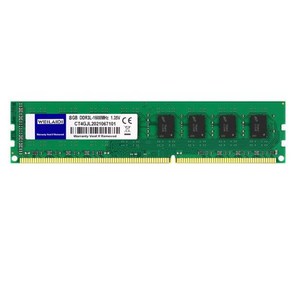 DDR3 DDR3L 데스크탑 메모리 램 PC3-10600 12800 1.35V DIMM 16 칩셋 지지대 듀얼 채널 4GB 8GB 1333MHZ 1, 한개옵션1, 한개옵션2