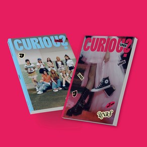 [특별사은품증정] 유니스 앨범 큐리어스 싱글1집 CURIOUS Photobook 2종세트 (GLOW+NEW)(포토북+CD+포토카드 외)