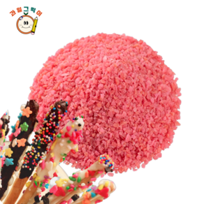 과일그릭이 팝핑톡톡 레드 팝핑캔디 탄산캔디 그릭 요거트 아이스크림 토핑, 1개, 500g