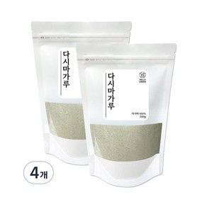 신선한 헬로우그린 국산 다시마 가루 팩 500g 4개