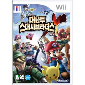 닌텐도 위 wii 대난투 스매시 브라더스x 정식발매 한글판 중고