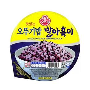 오뚜기 발아흑미 즉석잡곡밥, 210g, 18개