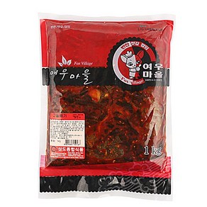 여우마을 고들빼기무침(수입)1kg여우마을, 1kg, 1개