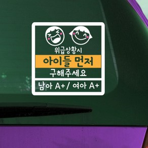 위급시아이먼저 혈핵형, 1개, 남매