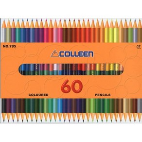 일본직발송 3. 코린 연필 (COLLEEN PENCIL) 코린 연필 785 원 30 개 60 색종이 박스 색연필 785-30 60 B0, ONE SIZE_One Colo