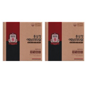 정관장 홍삼정 에브리타임 오리지널 + 건강차 1ea, 300ml, 2세트