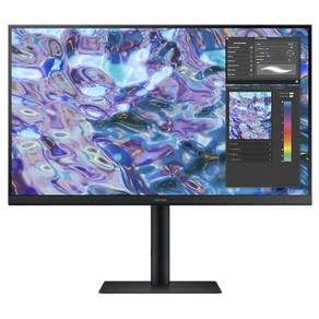 삼성전자 QHD 모니터 FreeSync S61B (68.4 cm) IPS 네로우베젤 회전 리프트 27형 75 Hz S27B610EQC