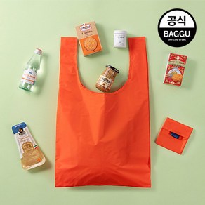 [바쿠백] BAGGU 바쿠 스탠다드 오렌지, 1개, 상세 설명 참조