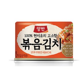 동원 양반 캔김치 볶음김치 160g 24개