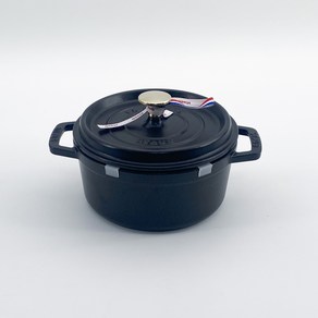 스타우브 A품 원형 꼬꼬떼 18cm 블랙, 1개