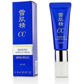 일본직발송 6. 코세이 스노우 스킨 화이트 CC 크림 【#02】 #OCHRE SPF50+PA++++ 30G B01I0VIRO6, 1개