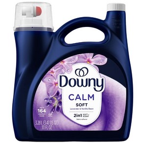 Downy Infusions 다우니 인퓨전 세탁 섬유유연제 대용량 캄 라벤더 바닐라빈 170회분 115Fl.oz(3.4L), 1개, 3.283L