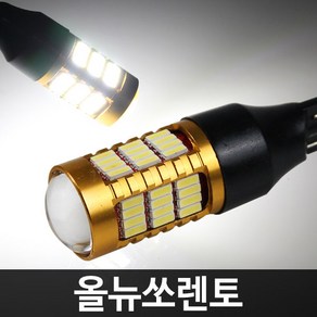 골드에디션 올뉴쏘렌토 58LED 후진등 T15 2개 1세트