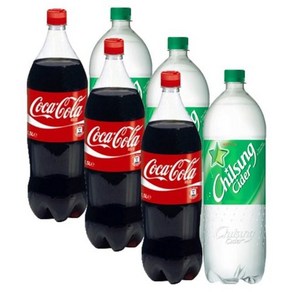 코카콜라 업소용 1.25L 3입+칠성사이다 업소용 1.25L hit*09604Zy, 6개, 1.25ml