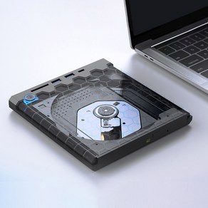 DVD 드라이브 플레이어 USB 3 0 C 타입 광학 디스크 드라이브 SD TF 슬롯 CD 버너 라이터 USB 3 0 허브 TF 리더 PC 노트북 태블릿용, 1개