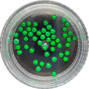 네일쎈 원형 에폭시 스톤파츠 50개입 네일스톤파츠, 1개, 2mm 에메랄드