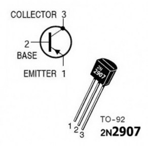 2N2907A(PNP) 바이폴라 트랜지스터(bjt bipolar junction transistors) 0.1%의 비밀