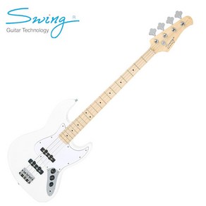 스윙 베이스기타 Swing Jazz King 재즈킹 WHITE (메이플), 1개