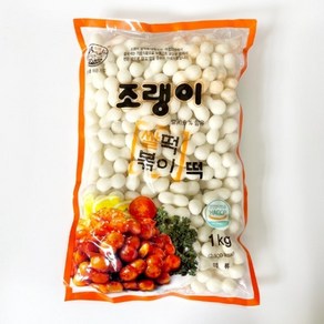 송학식품 조랭이떡 옹심이 아이들 쌀떡, 1kg, 1개