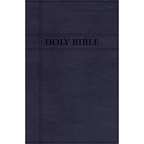 Niv Gift Bible Leathesoft Navy Red Lette Edition Comfot Pint Imitation Leathe, Zondevan, English, 9780310094005