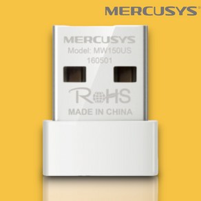 머큐시스 MW150US 나노 USB 와이파이 무선 랜카드 150Mbps Mecusys, 1개