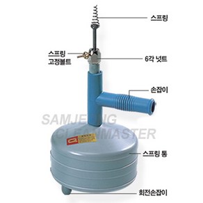 (주)삼정 스프링청소기15m