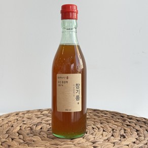 동영방앗간 저온압착 참기름 수제 100% 국내산 참깨, 1개, 350ml