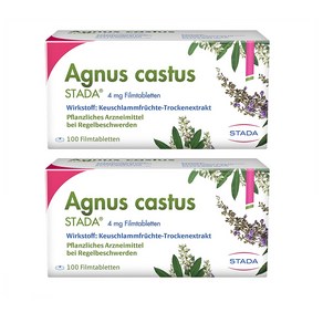 스타다 체스트 아그누스 카스투스 100정 2팩 STADA Chest Agnus Castus Stada Film-Coated Tablets, 2개