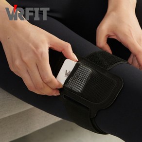 VRFIT 센서용 레그스트랩 실내자전거 러닝머신 허벅지착용, 1개