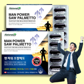 전립선건강눈건강 제 남자 남성 맨 파워 앤굿 쏘팔메토 1300mg 180캡슐, 180정, 1개