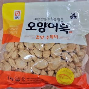 5분마켓 오양 참맛수제비 부산어묵 부산오뎅 1KG, 1개