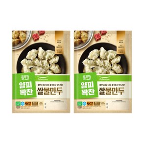 (냉동)[풀무원]쌀물만두1000g, 1kg, 2개