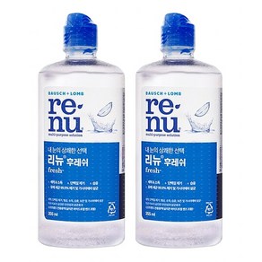 [바슈롬] 리뉴 후레쉬 355ml x 2개