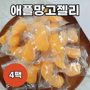 [무료배송]까먹는 애플망고젤리 300g, 4개