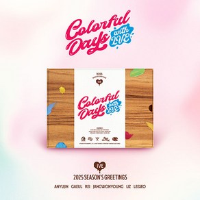 아이브 시즌그리팅 2025 Colorful Days with IVE SEASONS GREETINGS 시그 (사전예약)