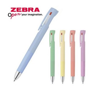제브라 블렌 3C 볼펜 스모키컬러 0.7mm 한정판, 섀도우 블루 X2, 1개