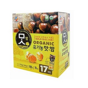 코스트코 CJ 유기농 맛밤 42g, 17개