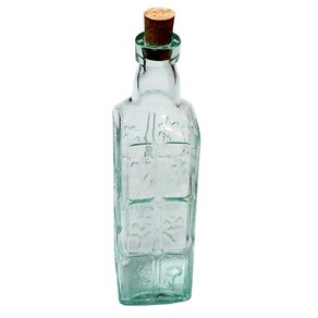 보르미올리 유리 오일병 간장 시럽 참기름 엔틱 코르크 소스병, 1개, 550ml