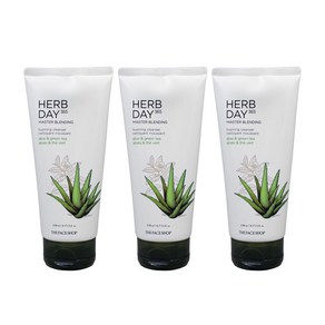 더페이스샵 3개 허브데이 365 클렌징 폼, 170ml