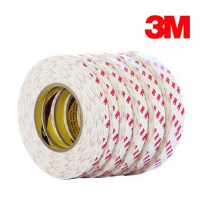 3M 4421 PE 폼 백색 양면테이프 10M, 8mm, 8mm, 1개