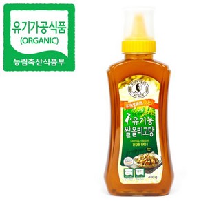 두레촌 명인 유기농 쌀올리고당 480g/강봉석 조청 쌀엿 물엿, 1개, 480g