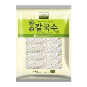 칠갑농산 복조리 생칼국수 (1.5kg) 10인분 대용량, 1개, 1.5kg