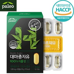 팔레오 대마종자유 캡슐 30p, 1개, 30정