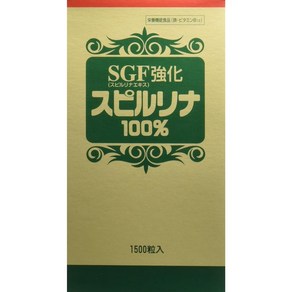 ALGAE 스피루리나 SGF 강화 1500정 건강기능식품, 3개